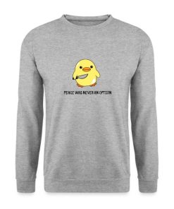 peace was never an option sweater