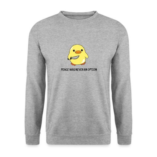 peace was never an option sweater