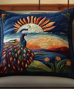 A Plumed Path Through Paradise Quilted Bedding Pillow Case NCU0PT6334