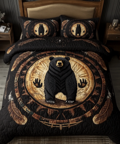 sacred bear totem 3 piece quilted bedding set ncu0dk3474 zyjkj.png