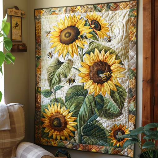 bee flower serenade quilted blanket ncu0nt003 jxmag.png
