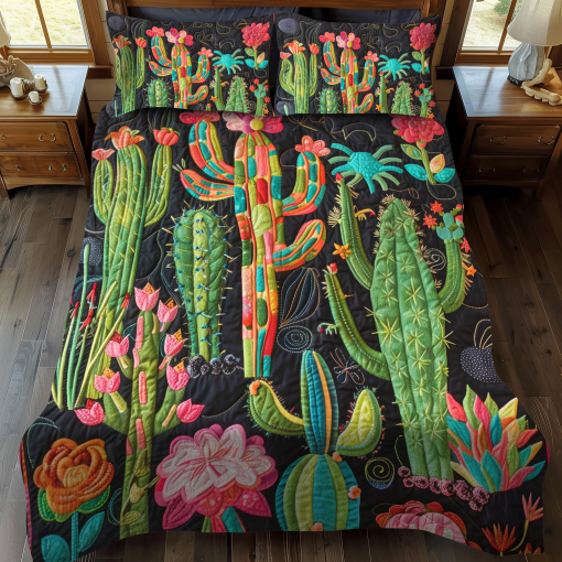 cactus desert blossom 3 piece quilted bedding set ncu0dv335 jrgum.png