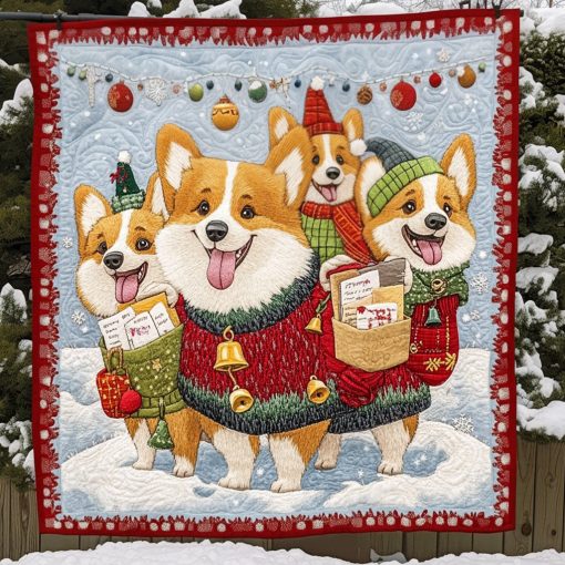 cheerful corgi squad quilted blanket ncu0nt1862 bqf85.jpg