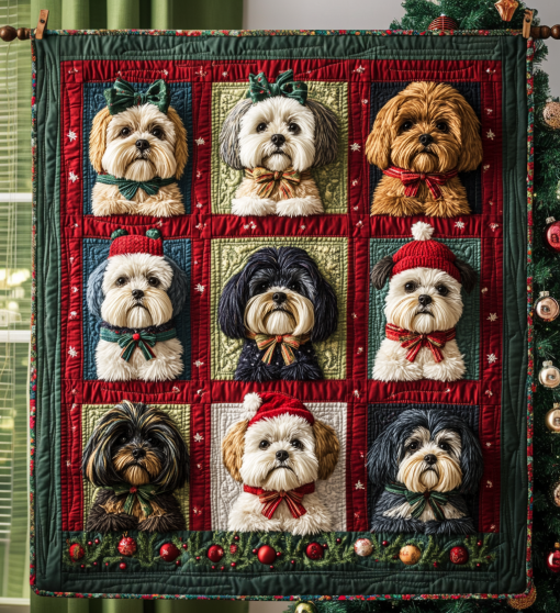 christmas shih tzu vibes quilted blanket ncu0dv1867 osfz9.png