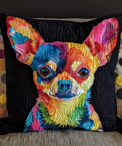 colorful chihuahua quilted pillow case ncu0th380 ysrtl.png