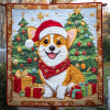corgi cheer under the tree quilted blanket ncu0dk1576 xirhm.png
