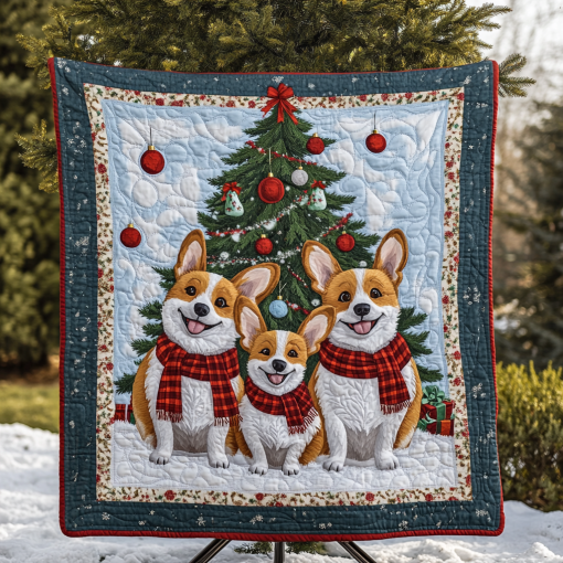 corgi christmas magic quilted blanket ncu0dk1572 ho7ov.png