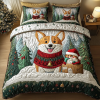 corgi claus 3 piece quilted bedding set ncu0dk3041 0apqj.png