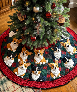 corgi claus is coming chritstmas quilted tree skirt ncu0dv1334 cguxy.png