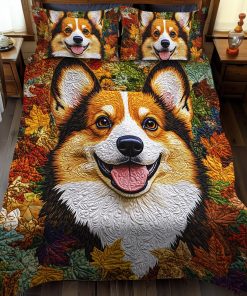 corgi comfort 3 piece quilted bedding set ncu0pt833 mtvsh.jpg