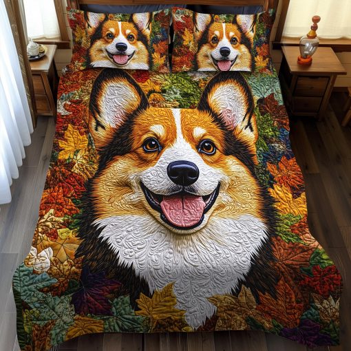 corgi comfort 3 piece quilted bedding set ncu0pt833 mtvsh.jpg