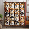 corgi faces quilted blanket ncu0vh167 wrxd4.png