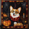 corgi haunted hideaway quilted blanket ncu0th1752 ledxq.png