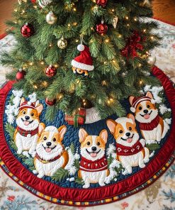 corgi haven christmas quilted tree skirt ncu0nt1856 rk0jg.jpg