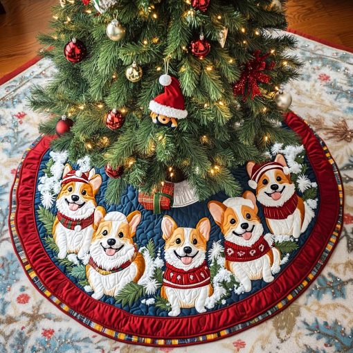 corgi haven christmas quilted tree skirt ncu0nt1856 rk0jg.jpg