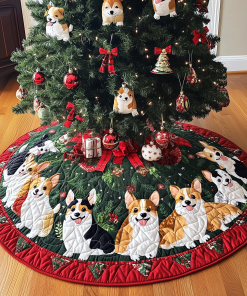corgi holiday quilted christmas tree skirt ncu0th1973 m1zei.png