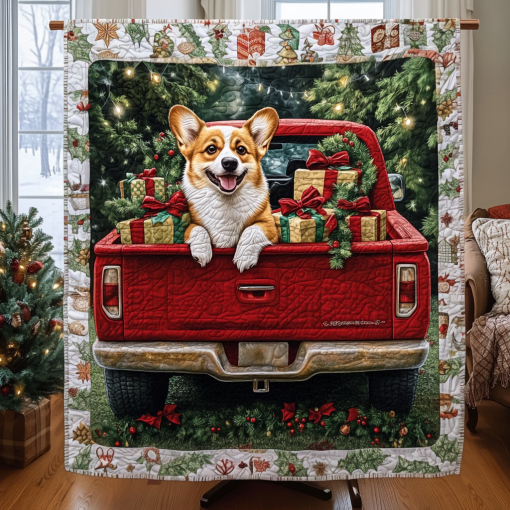 corgi magic christmas quilted blanket ncu0vh180 jxveg.png