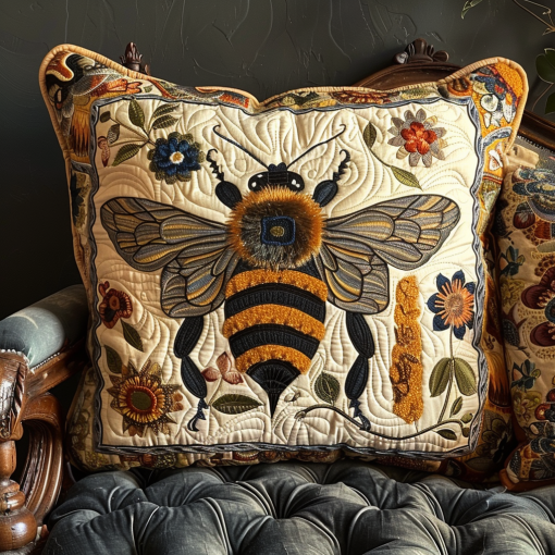 elegant bee monarchy quilted pillowcase ncu0th65 gbdou.png