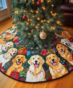 golden retriever christmas quilted tree skirt ncu0vt49 ujdax.jpg