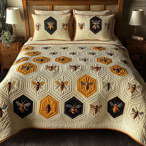 honey bee dreams 3 piece quilted bedding set ncu0vh1659 4dfbj.png