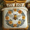 honeybee floral 3 piece quilted bedding set ncu0vh5324 s2zqt.png