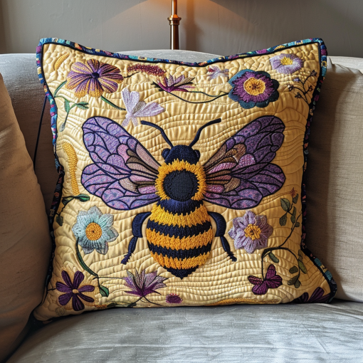purple blossom bee quilted pillow case ncu0nt004 egiug.png