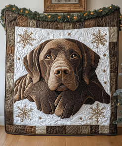 snowy chocolate lab quilted blanket ncu0th2361 41yn8.png