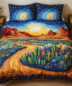 starry bloom 3 piece quilted bedding set ncu0vl2114 okpvi.png