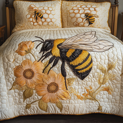 sweet swarm 3 piece quilted bedding set ncu0vh4998 fsmbe.png